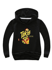 Potato Chips Print Hoodie Comfy Pullover Sweatshirt for Girls Boys