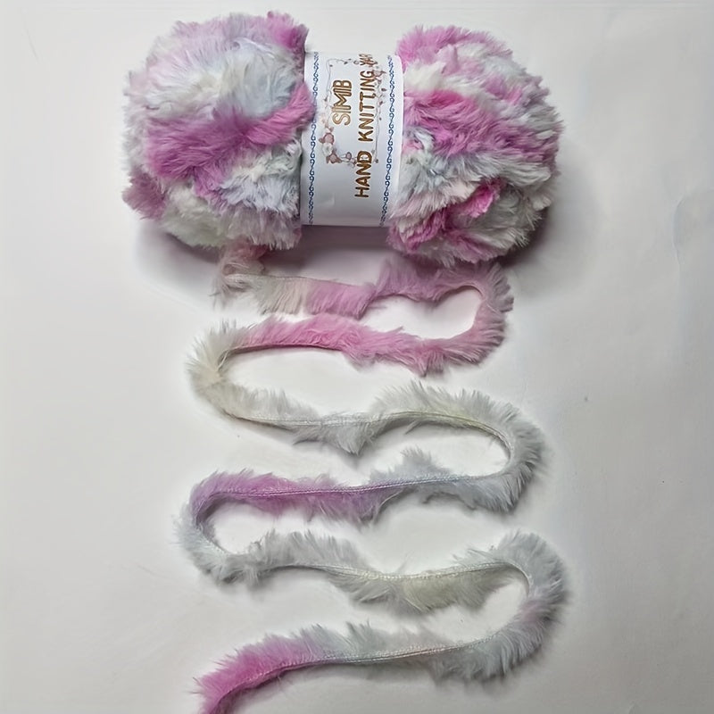 3pcs Colorful 100% Polyester Yarn for Crocheting Knitting