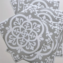Bohemian Pattern Printed Floor Stickers Waterproof Non slip Wear resistant