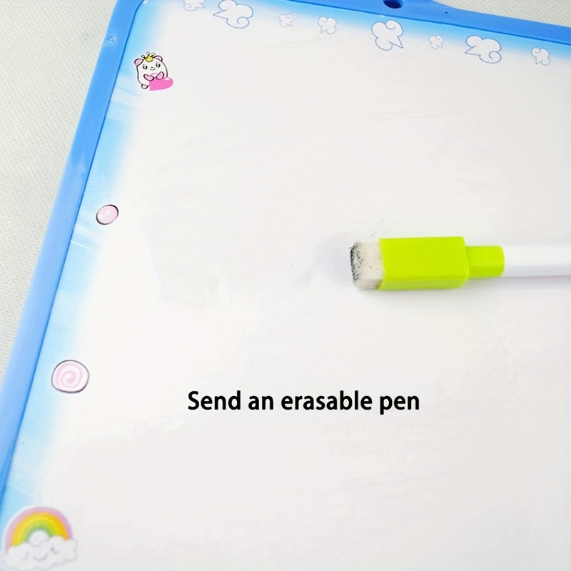 Children's Whiteboard Household Teaching Blackboard Plastic Drawing Board