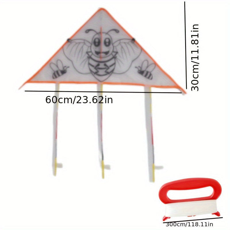 DIY Educational Painting Kite Outdoor Flying Toy