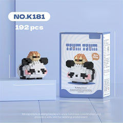 Halloween Panda Building Blocks Small Decoration Gift