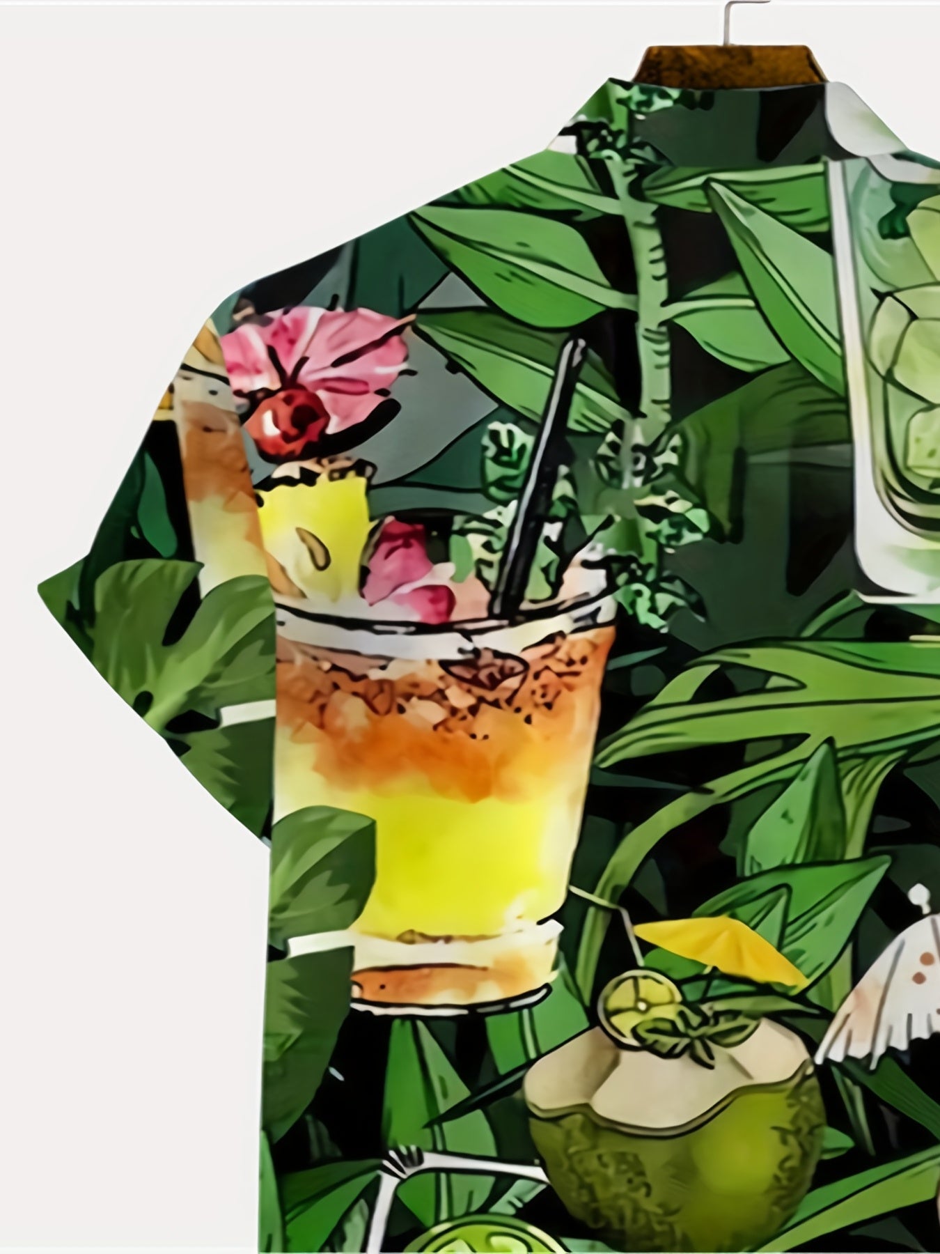 Men's Hawaiian Shirt Summer Vacation Resort Top