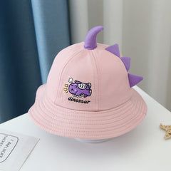 Kids Dinosaur Bucket Hat Spring Autumn Boys Sunshade Basin Hat
