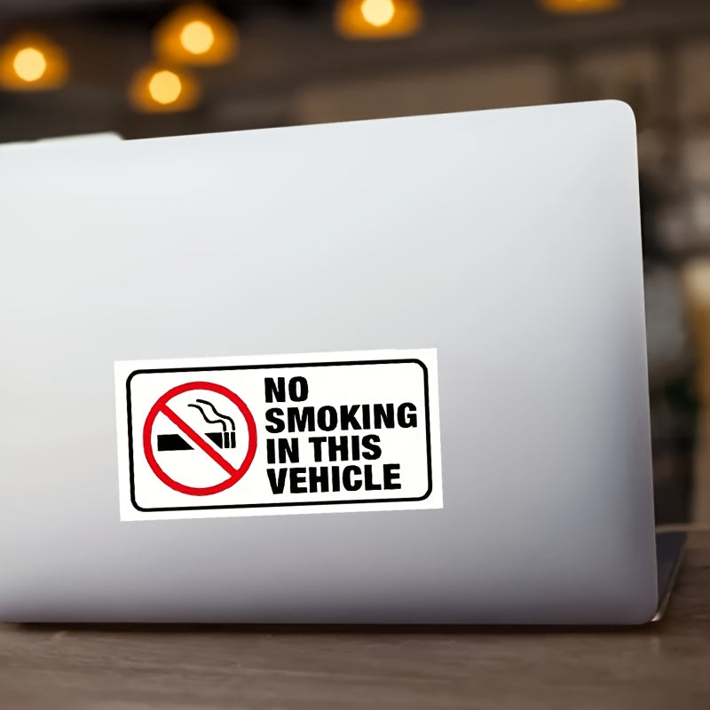 5pcs No Smoking Stickers 10x16.5cm Laminated UV Resistant