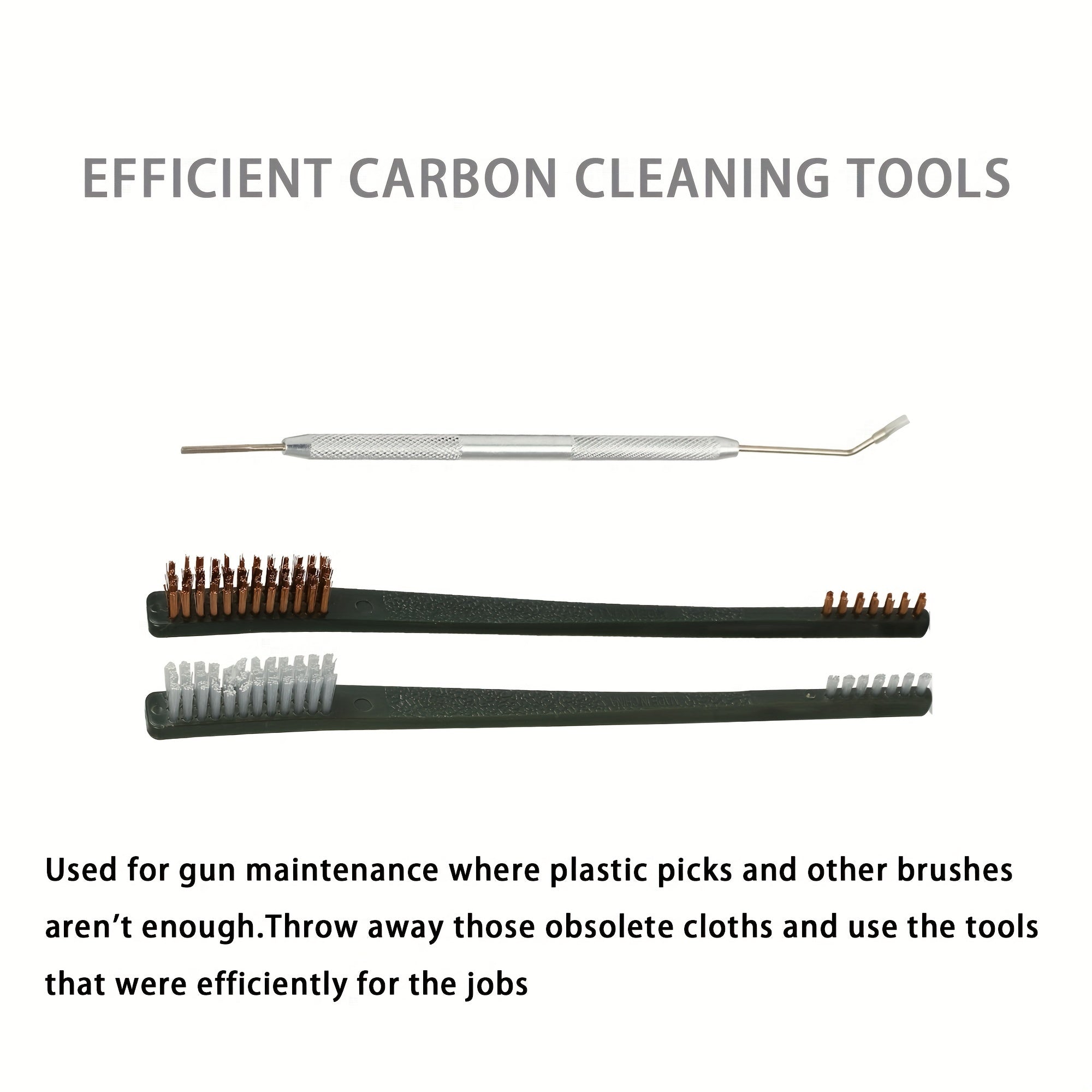 Universal Bore Cleaning Kit with Portable Case for Various Calibers