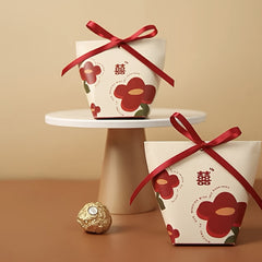 Wedding Candy Box Festive Paper Spring Year Gift Box