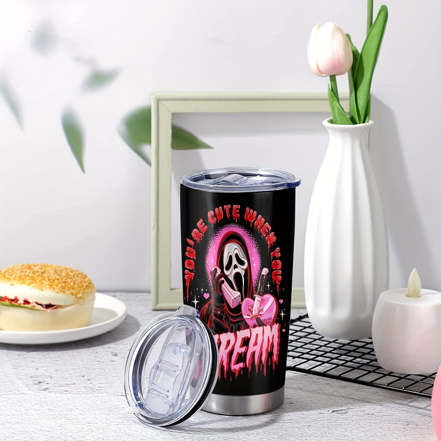 Halloween Stainless Steel Tumbler 20oz Vacuum Insulated Travel Mug