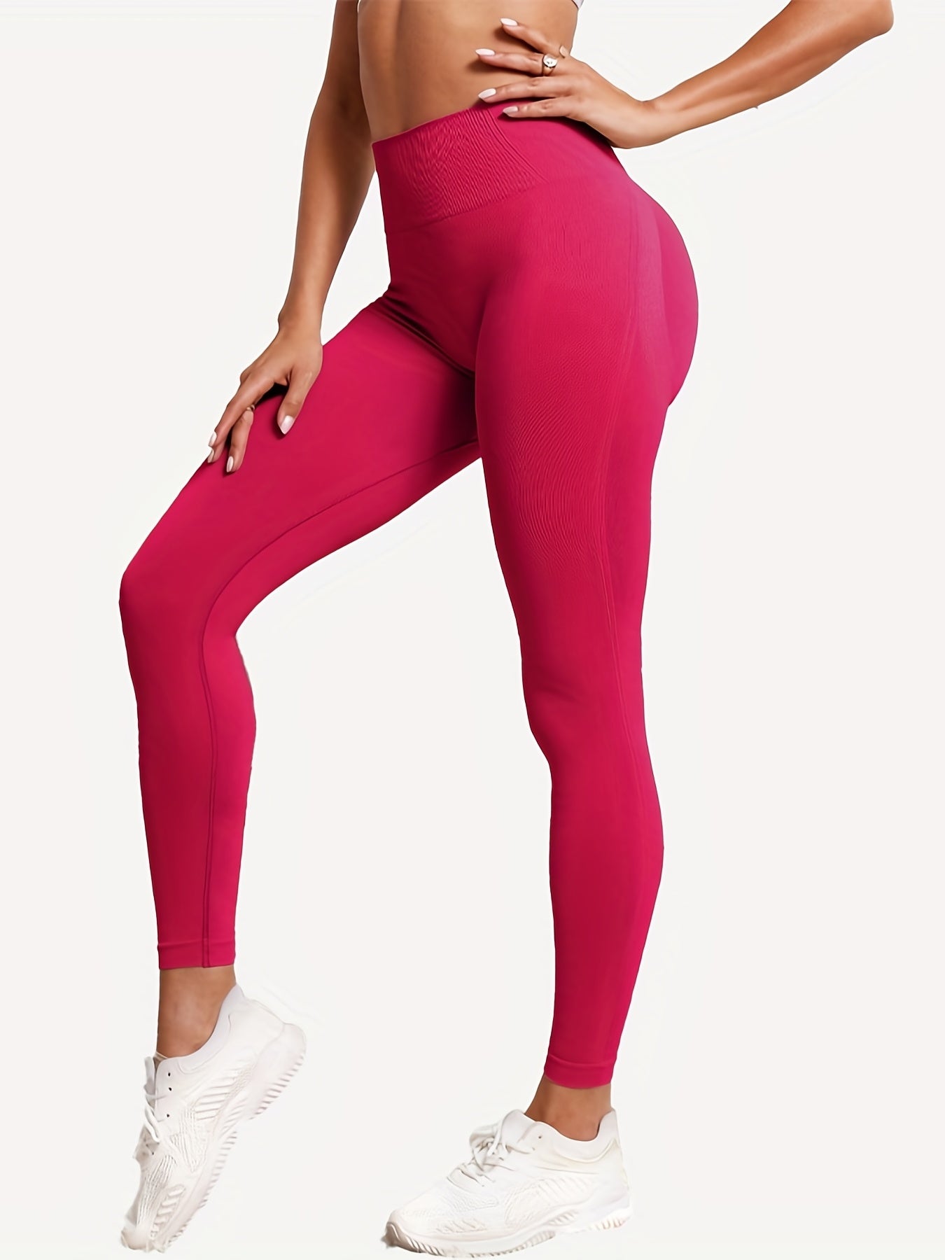Seamless Butt Lifting Yoga Sports Leggings Quick Drying