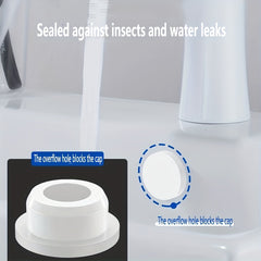 10pcs Overflow Sealing Cover Bathroom Stopper Water Plug for Washbasin