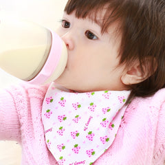 10pcs Baby Bibs Triangle Double layer Newborn Bib Feeding Bibs