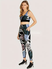 High Waist Yoga Leggings Workout Tight Pants Women's Activewear