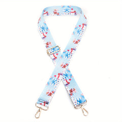 Boho Style Adjustable Bag Strap Print Replacement Belt Purse Shoulder Strap