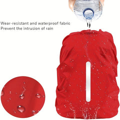 Waterproof Backpack Rain Cover 30-40L with Reflective Strip
