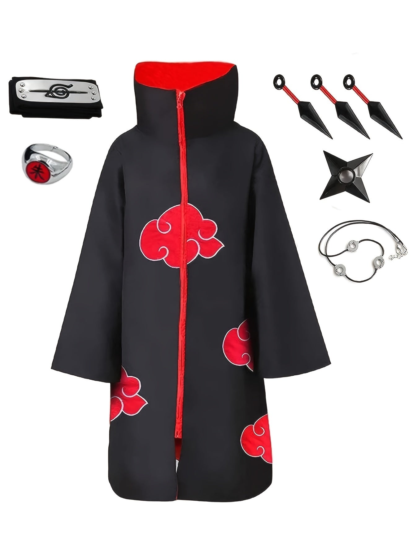 Anime Cloak Cosplay Costume For Adults And Kids