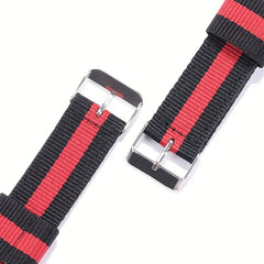 Nylon Watch Band For Galaxy 46mm 42mm Rainbow Quick Release Bracelet