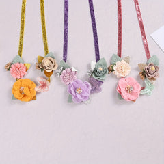 Artificial Flowers Headband for Baby Girls