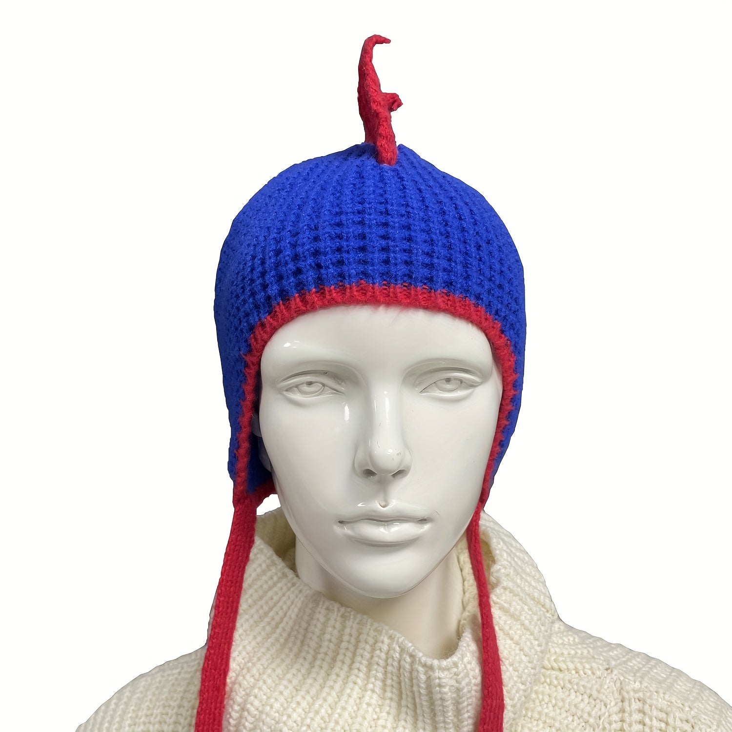 Dinosaur Knitted Beanie Block Cartoon Beanie Knit Hat Unisex
