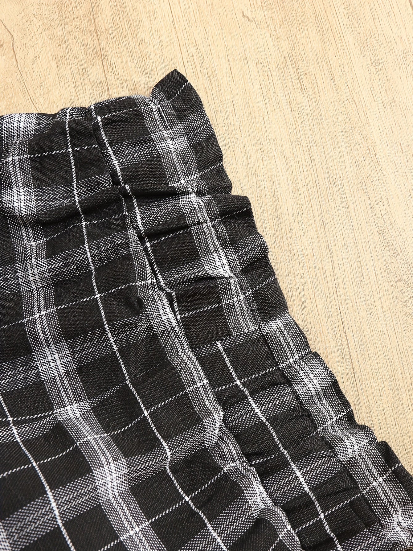 Girl's LOVE Hoodie & Plaid Pants Set for Spring Fall