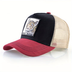 Animal Embroidery Baseball Cap for Men