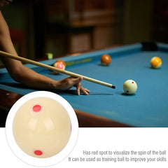 Regulation Size Billiard Pool Ball Red Dot Cue Ball Snooker Training Ball