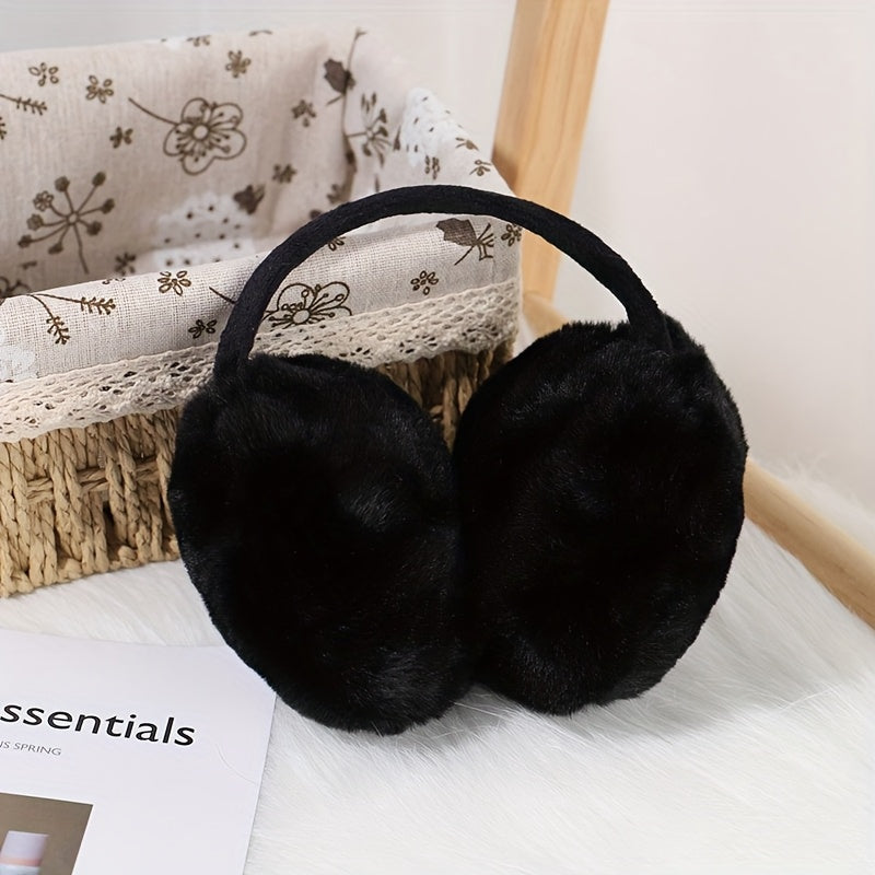 Women's Faux Fur Ear Muffs Soft Winter Ear Warmers