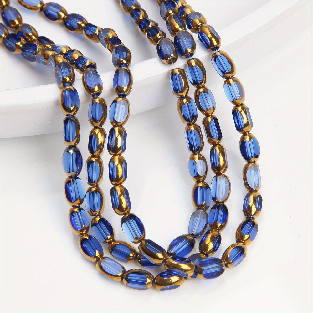 50pcs 4 5 7mm Faceted Glass Beads for Jewelry Making DIY Necklace Bracelet