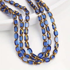 50pcs 4 5 7mm Faceted Glass Beads for Jewelry Making DIY Necklace Bracelet