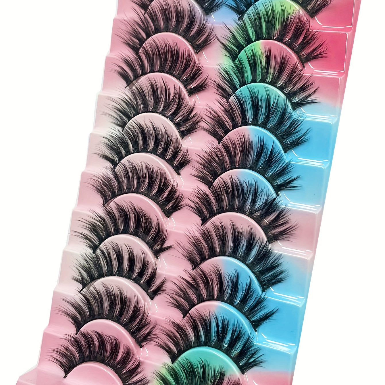 3D Faux Mink Lashes Long False Eyelashes 10 Pairs