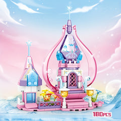 Dream Flower Castle Building Blocks for Girls