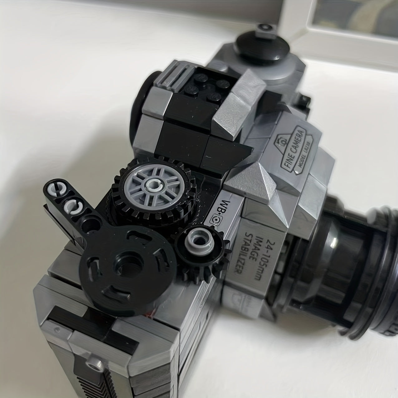 SLR Camera Building Block Model Assembly Puzzle Toy