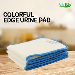 3pcs Bamboo Fiber Baby Diaper Changing Pads - Portable & Reusable