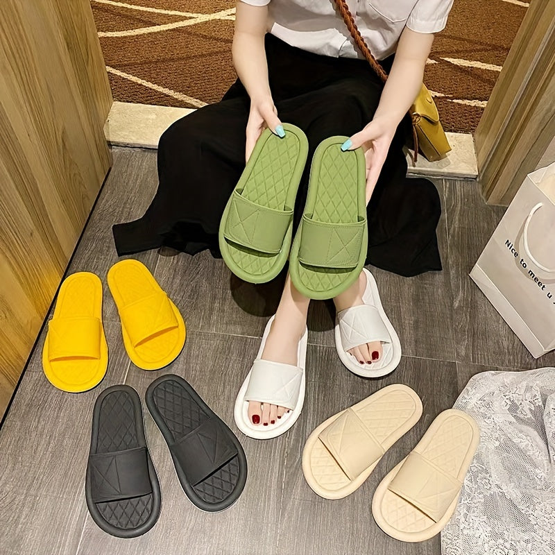 Women's Comfy Soft Bathroom Slides