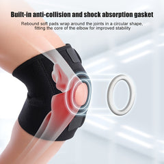 Adjustable Sports Elbow Pads Joint Sleeves for Basketball Tennis Mountaineering
