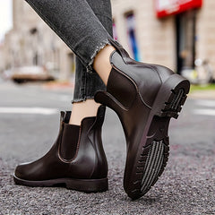 Women's Short Rain Boots Anti Slip Waterproof Rubber Garden Boots