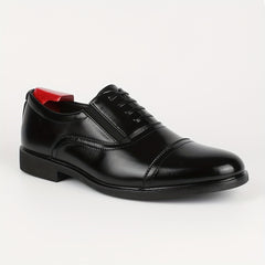 Men's Cap Toe Oxford Shoes Lace up Front Dress Shoes For Men Business Formal
