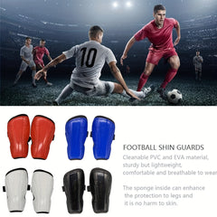 Football Shin Guards With Straps Soccer Shin Pads Lightweight Leg Pad