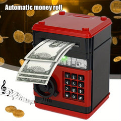 Money Box Safe Coin Money Safe ATM Coin Banks with Password Protection