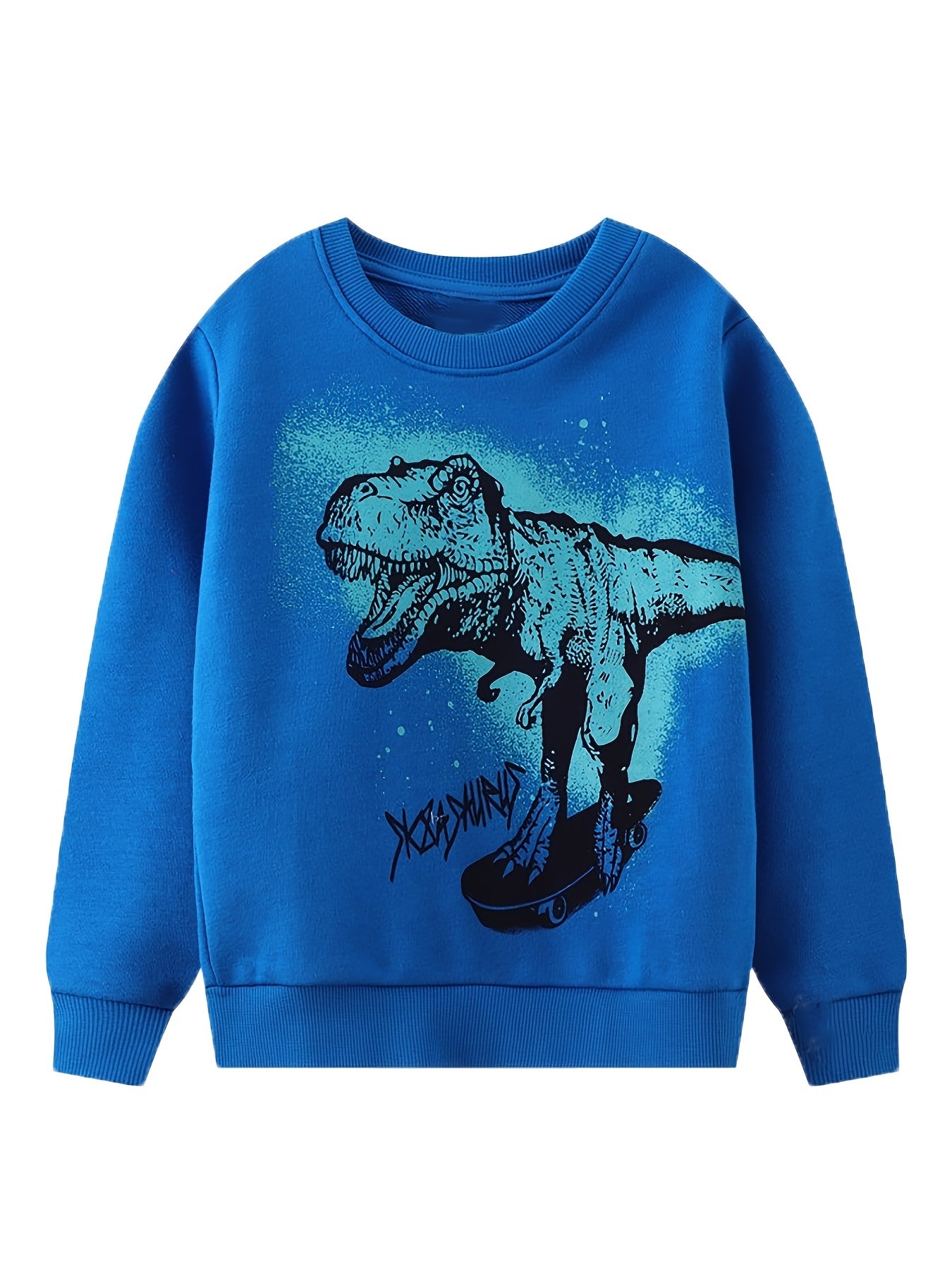 Boy's Cotton Cartoon Print Sweatshirt Outdoor Wear