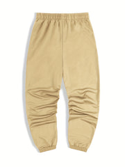 Jurassic Dino Pattern Men's Pants Drawstring Active Trousers
