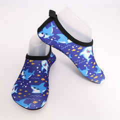 Kids Shark Water Shoes Quick Dry Lightweight Beach Aqua Socks