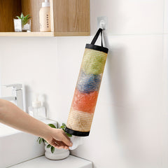 Mesh Storage Bag Holder Kitchen Organizer Grocery Shopping Easy Dispenser