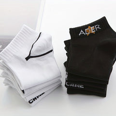 10 Pairs Boys Kids Short Ankle Socks Breathable Comfy Children's Socks