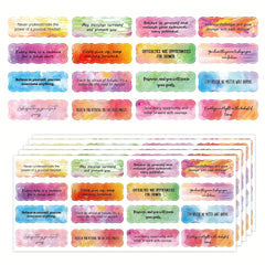 240pcs Encouraging Waterproof English Stickers Gift
