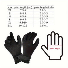 3mm Neoprene Diving Gloves Warm Non-slip Fishing Swimming Gloves