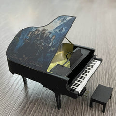 Metal Piano 3D Puzzle DIY Assembly Model Stainless Steel Gift