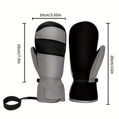 Winter Sports Gloves for Skiing & Cycling Waterproof & Windproof Coldproof