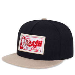 Cartoon Character Embroidered Hip Hop Cap