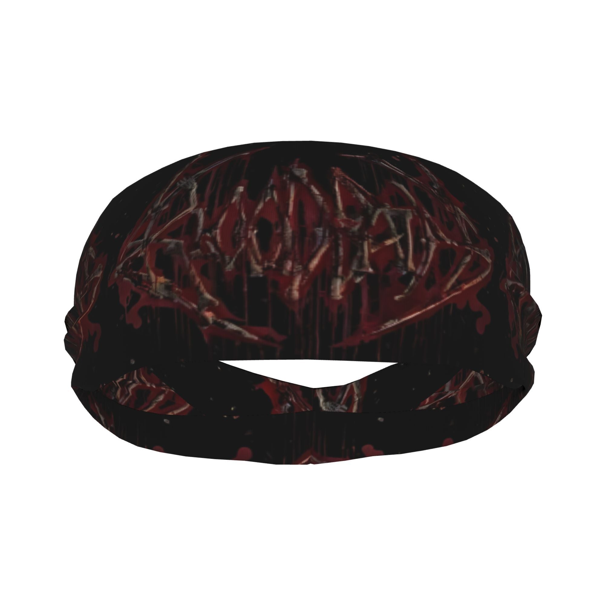 Unisex Sports Headband Sweat Wicking Gothic Blood Drip Polyester Gym