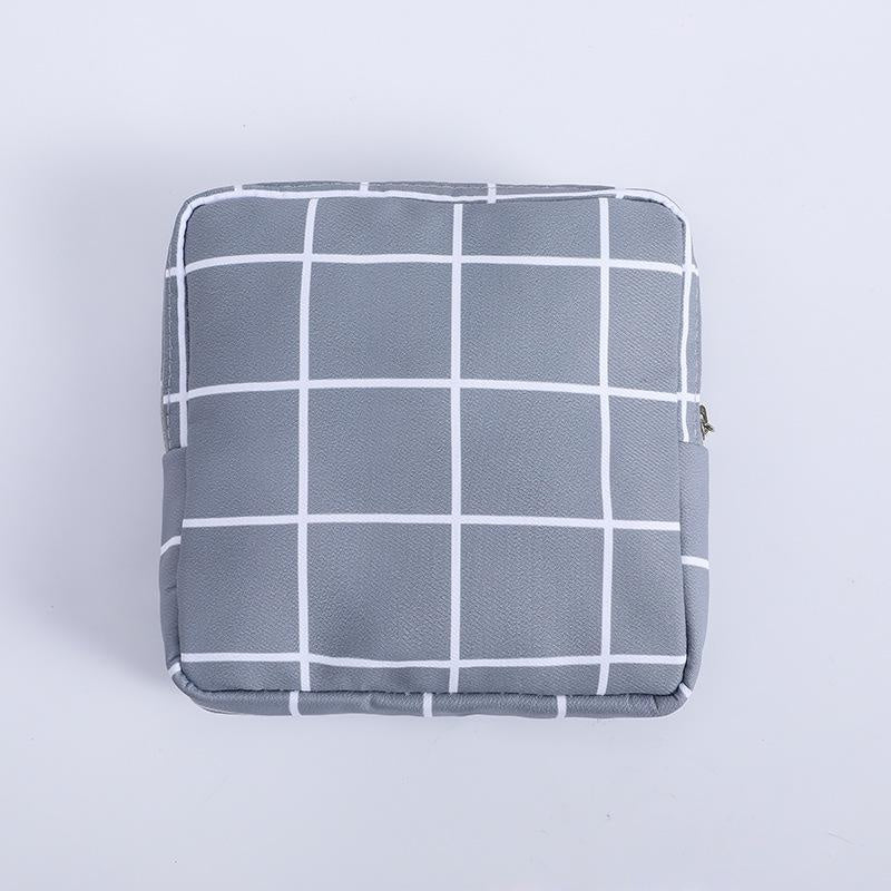 Portable Sanitary Napkin Storage Bag Mini Zipper Coin Purse